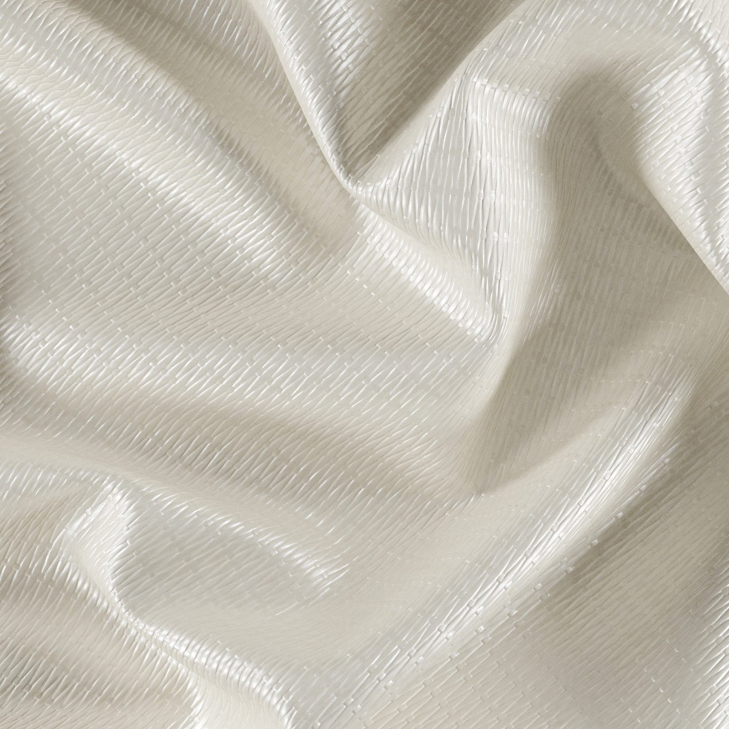 JF Fabrics AMULET 91 Fabric Metallic, Basketweave, Texture Cream, Ivory Vinyl, Vegan Leather - 8935491 J9011