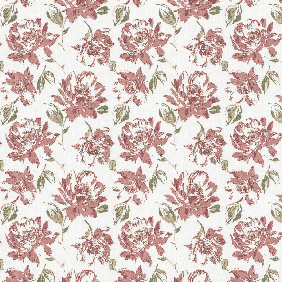 STOUT TEXTILES MULTIPURPOSE,PRINT TRANSITIONAL,, FLORAL PRIMROSE,TEAROSE - ANON-1