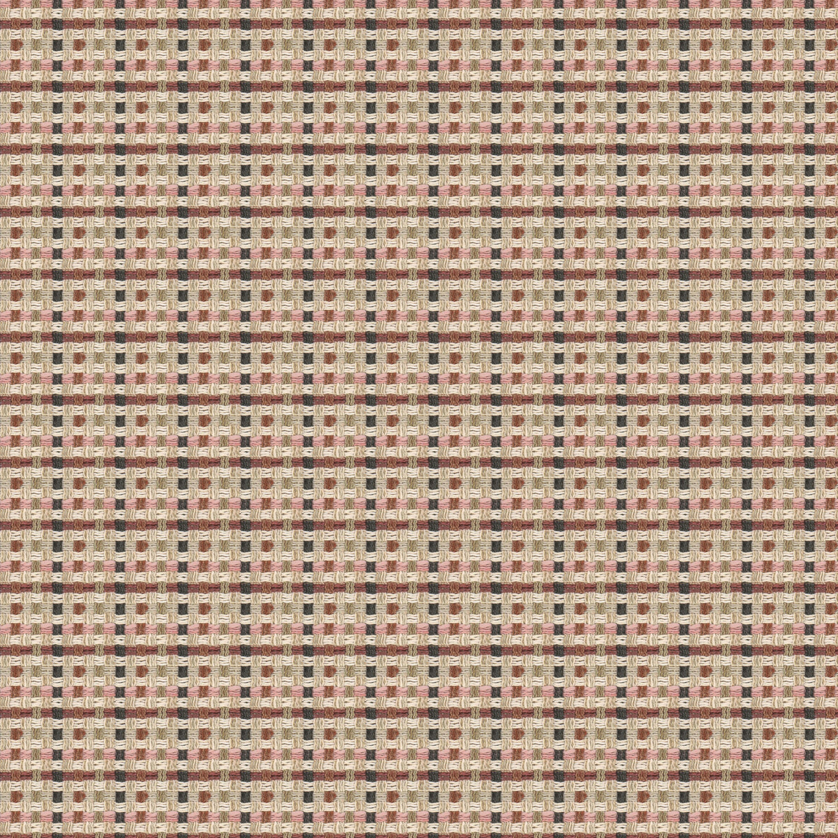 STOUT TEXTILES MULTIPURPOSE,WOVENS TRANSITIONAL,, PLAID/CHECK CRANBERRY - ANTL-1
