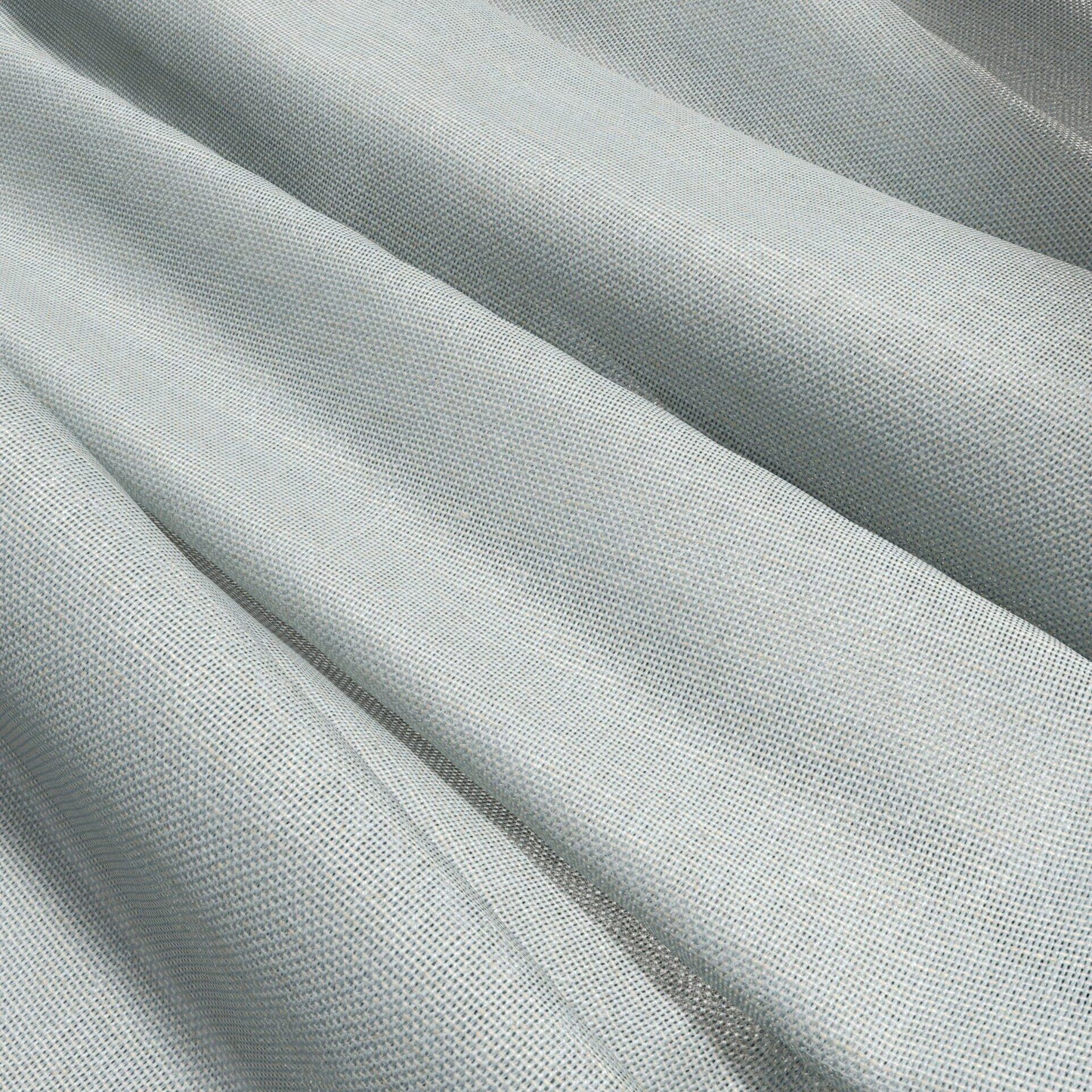 JF Fabrics APOLLO 60 Fabric Plain, Texture Aqua, Blue Woven, Sheer, Wide Width - 9835660 J9641