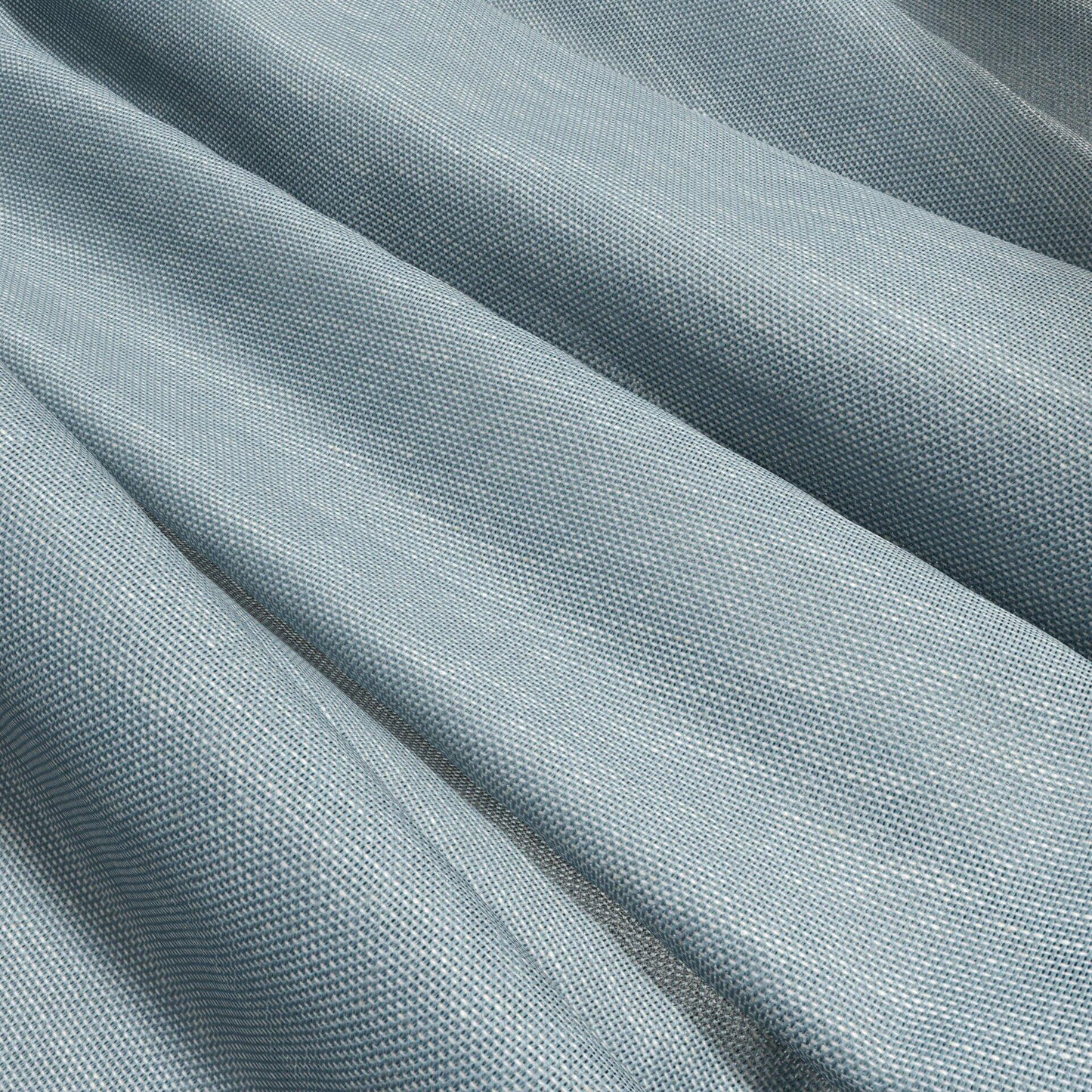 JF Fabrics APOLLO 64 Fabric Plain, Texture Blue Woven, Sheer, Wide Width - 9835664 J9641