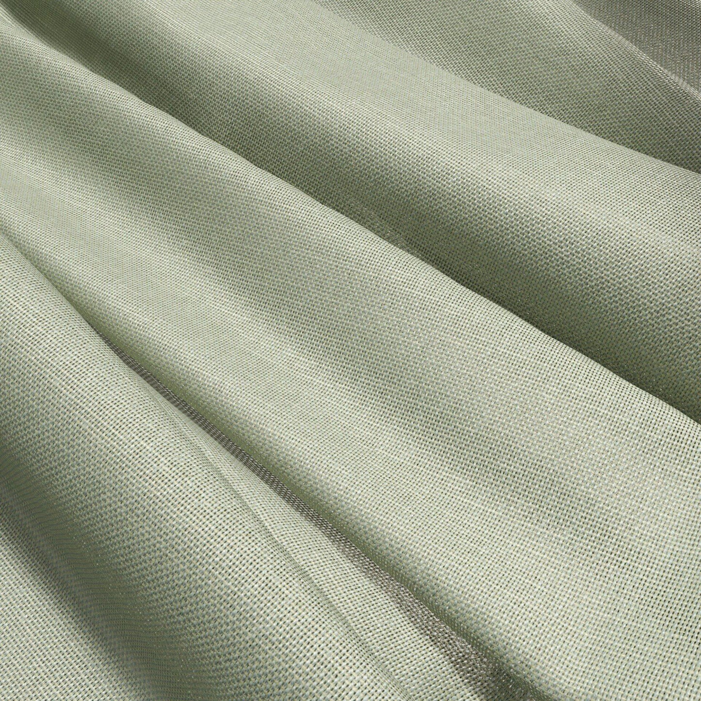 JF Fabrics APOLLO 75 Fabric Plain, Texture Green Woven, Sheer, Wide Width - 9835675 J9641