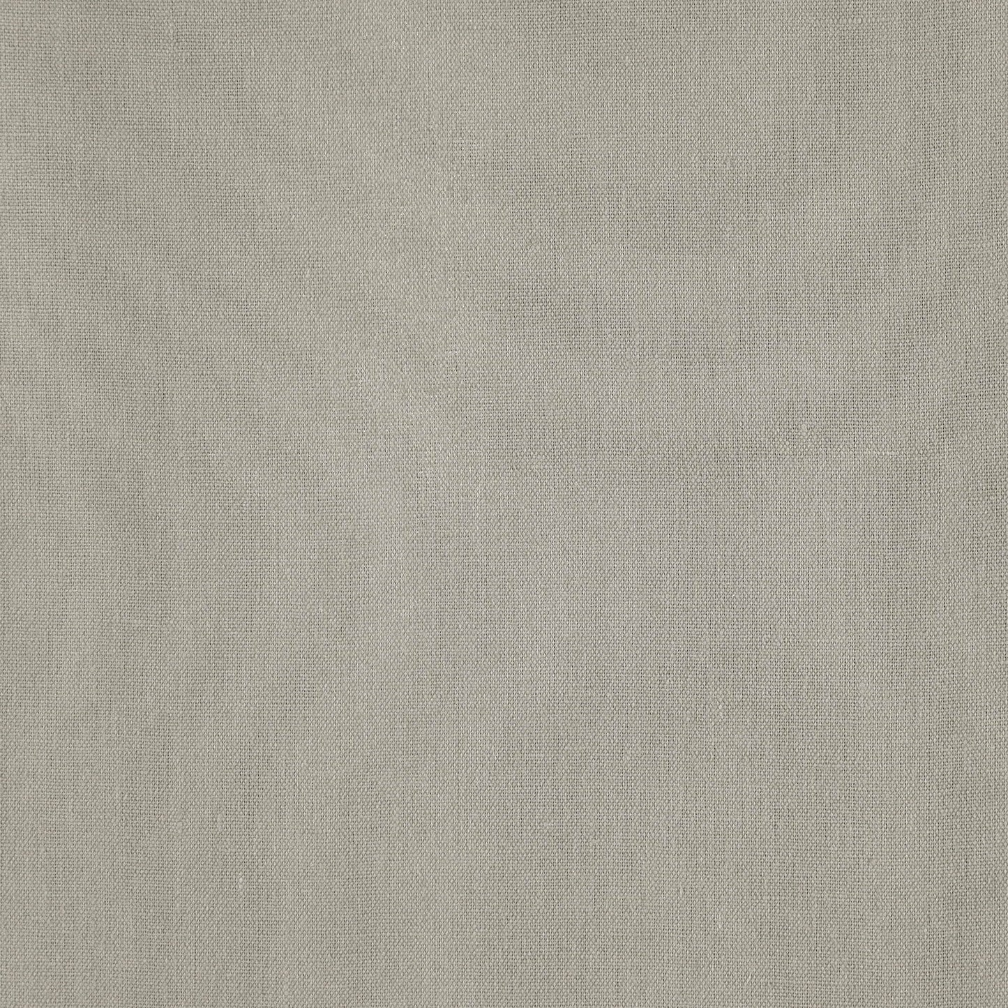 Grey linen-textured fabric with a subtle weave; sheer, double-width, suitable for upholstery or crafts.