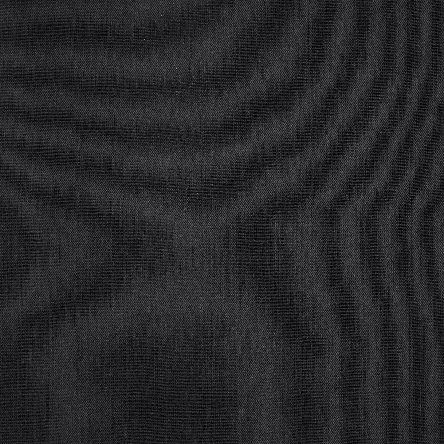 Dark charcoal woven fabric texture close-up, versatile for apparel or upholstery.