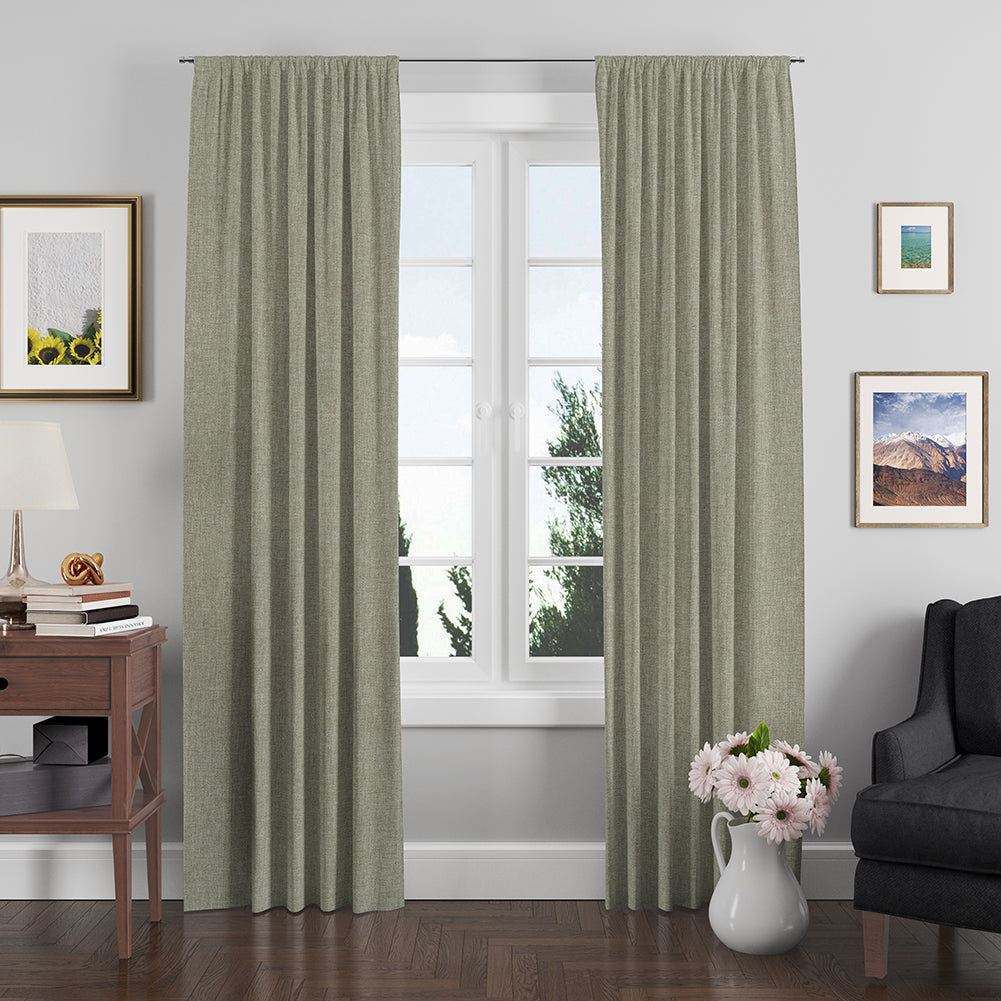 NICHOLASJOHN INC NJ-DORSET Pebble Solid Fabric - NJ25-234