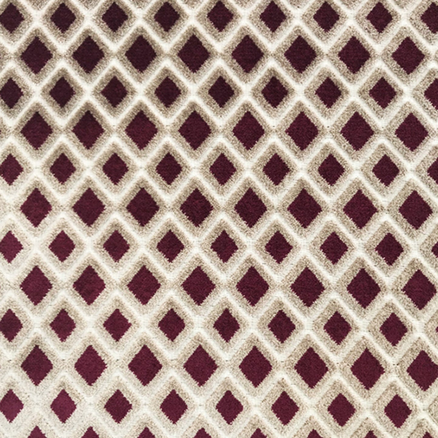 JF Fabrics ASSEMBLE 55 Fabric Traditional,Transitional,Contemporary,Diamond Purple Texture,Velvet - 6472755 J8011