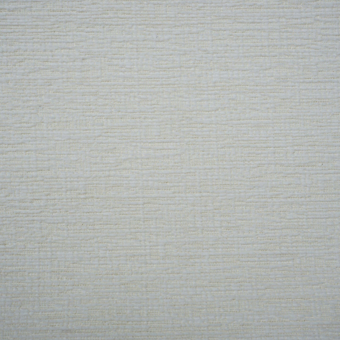 JF Fabrics Crypton AUGMENT 91 Fabric Plain White, Cream Chenille - 8946691 J8911