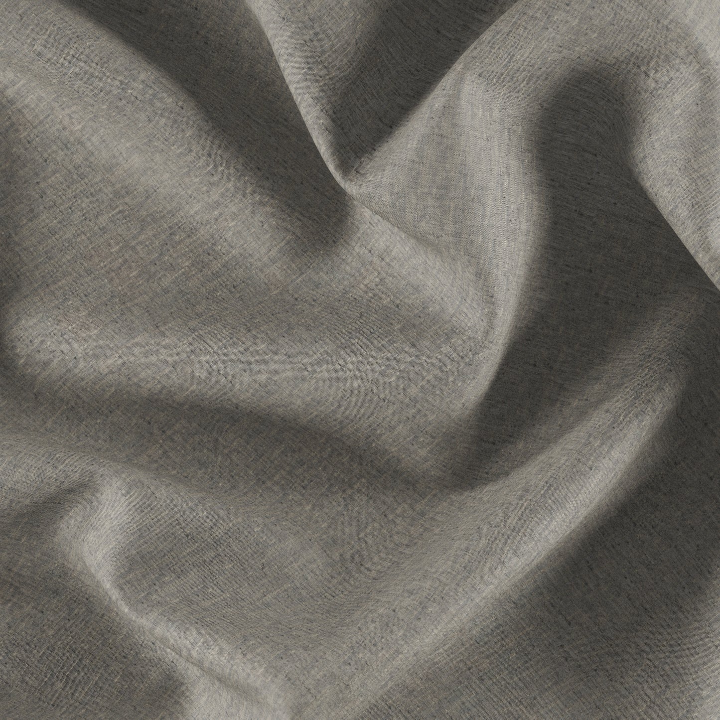 JF Fabrics AURA 95 Fabric Plain,Traditional,Transitional,Contemporary Black Linen - 8790295 J8931