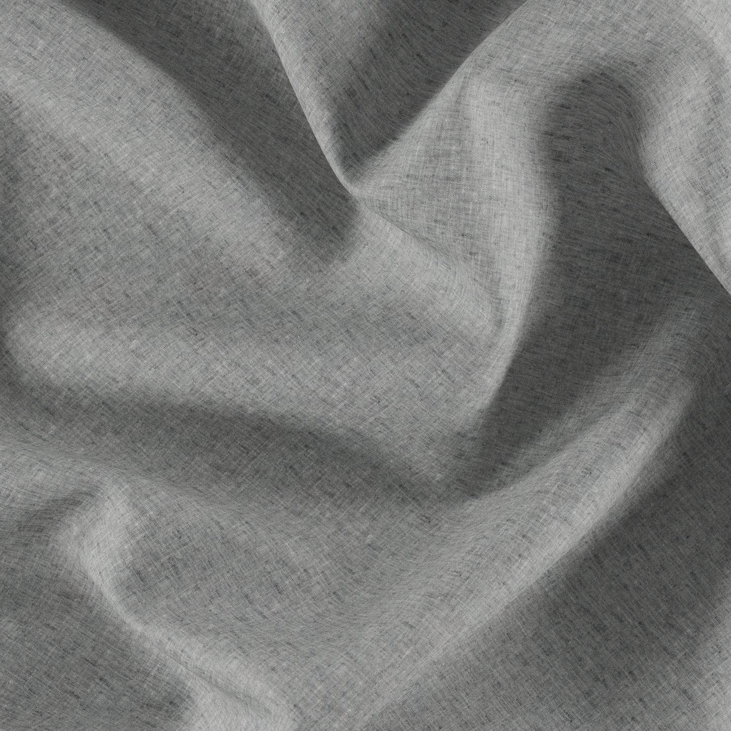 JF Fabrics AURA 97 Fabric Plain,Traditional,Transitional,Contemporary Grey,Black Linen - 8790297 J8931