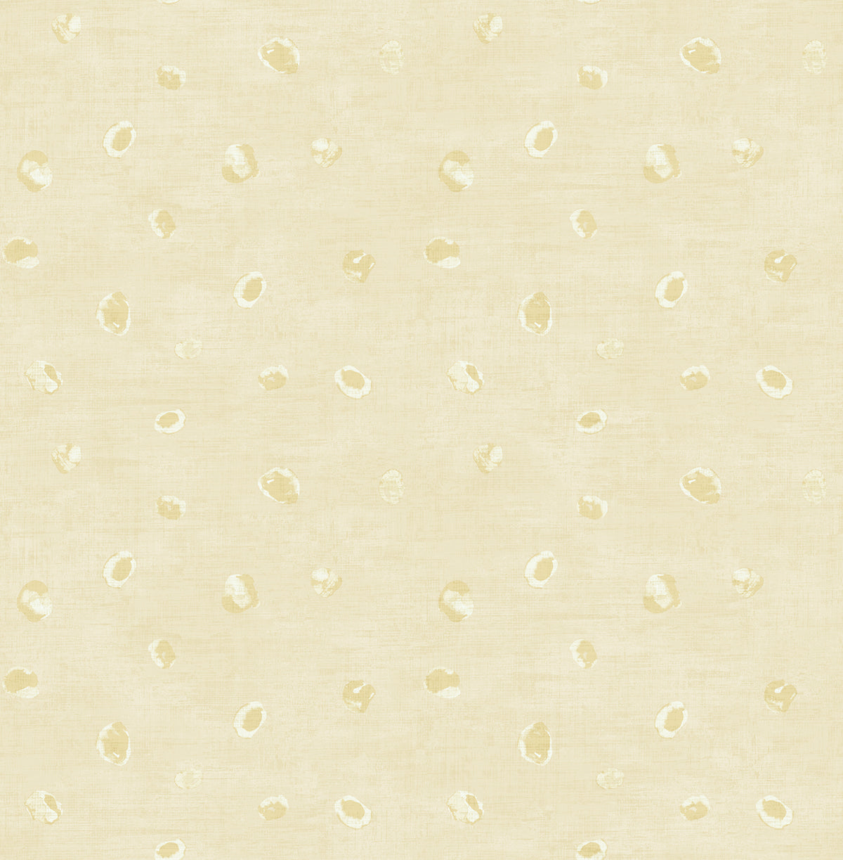 Seabrook Designs Avant Garde Hubble Dots Polka Dots Transitional Beige Metallic - AV50615