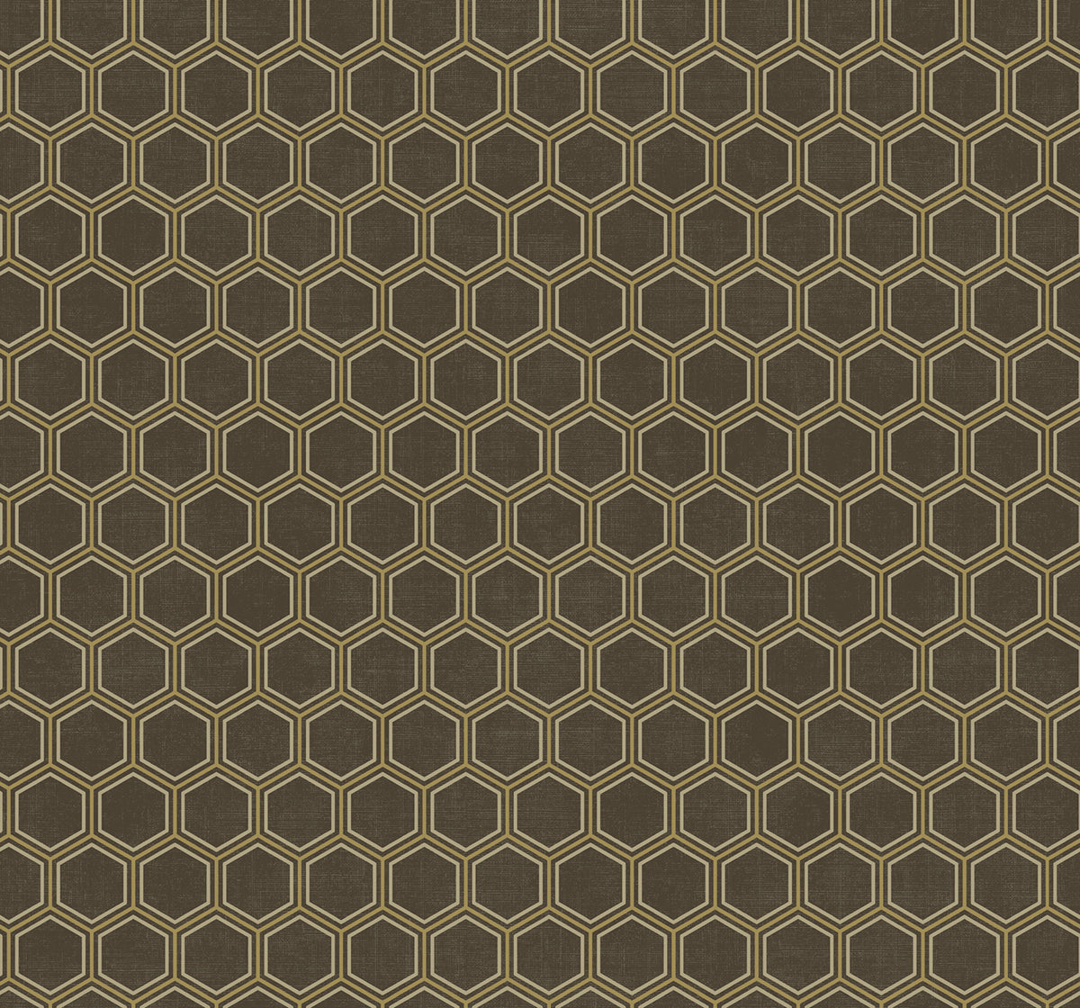 Seabrook Designs Avant Garde Curie Geo Geometric Transitional Brown Metallic - AV51205