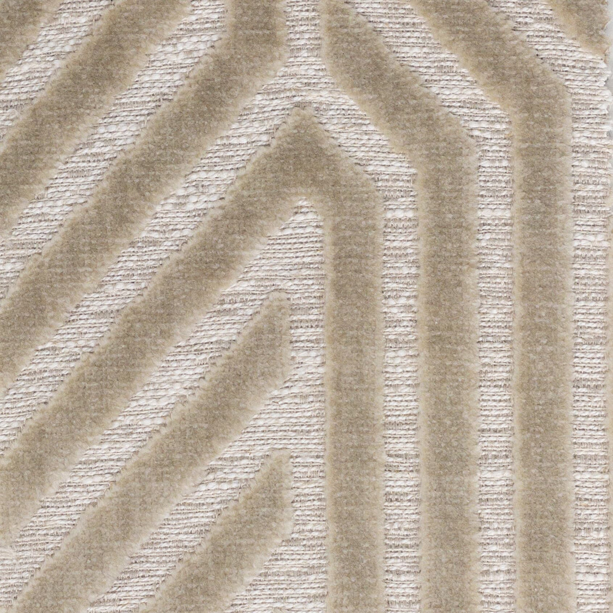 STOUT TEXTILES UPHOLSTERY,VELVET TRANSITIONAL,, GEOMETRIC BEIGE - AVAN-1