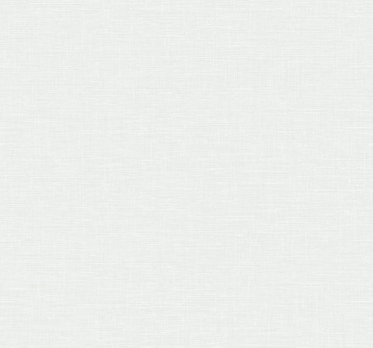 Seabrook Designs Linen Weave Linen Modern Metallic Silver , Pearl - AW74000