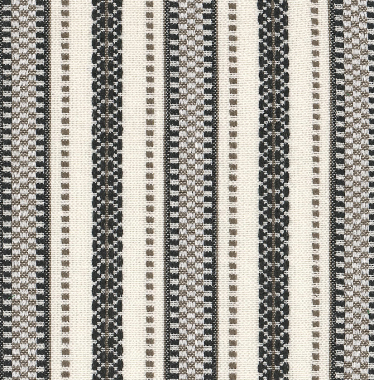 STOUT TEXTILES MULTIPURPOSE,WOVENS TRADITIONAL, STRIPE IRON - BALF-2