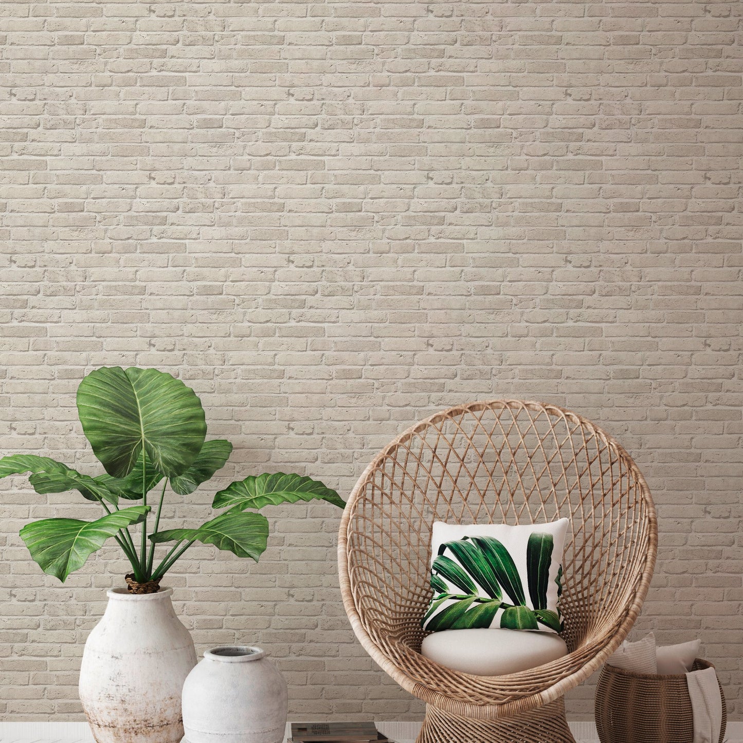 GALERIE WALLCOVERINGS The Bricks And More Beige - BB51105