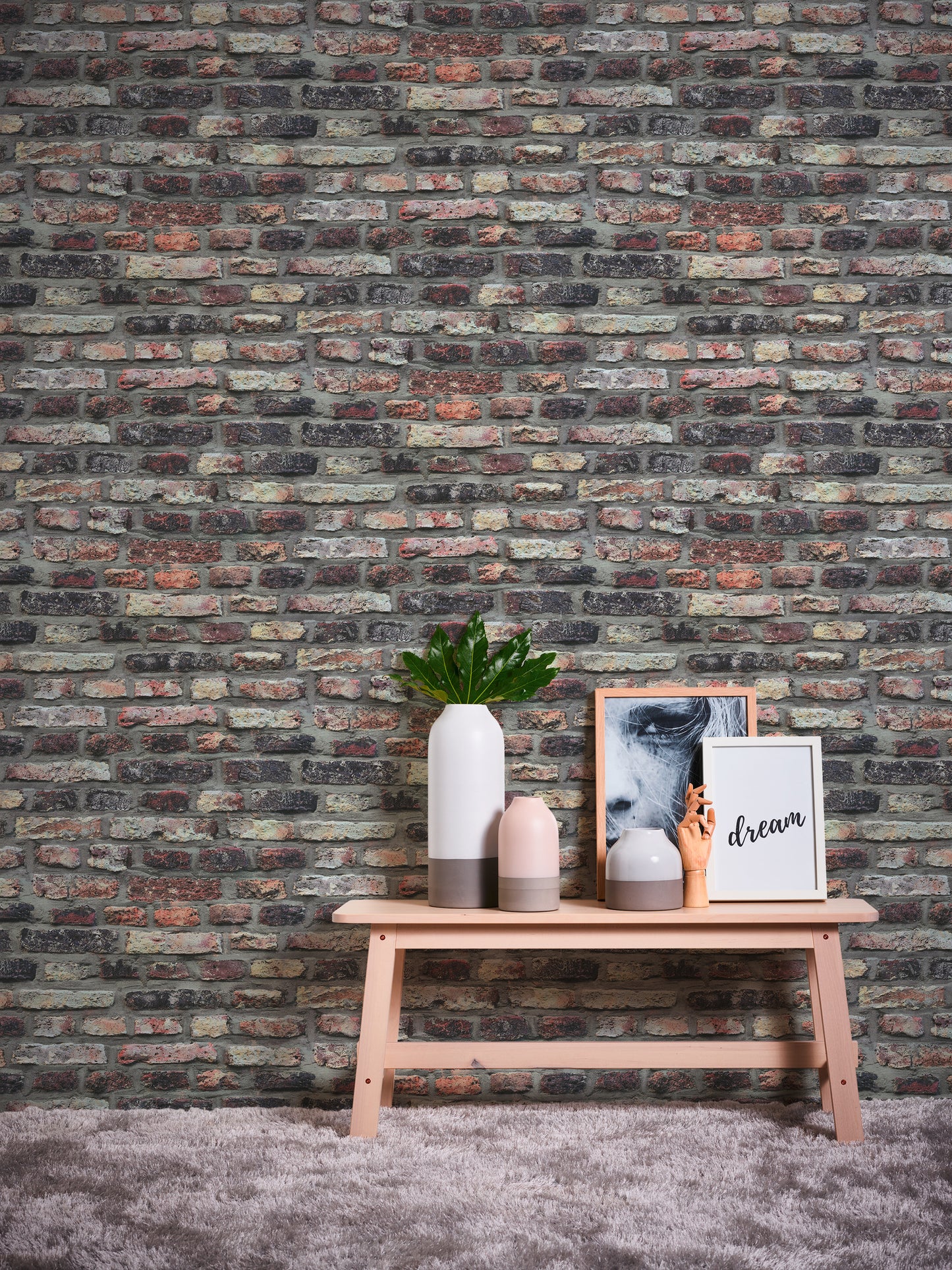 GALERIE WALLCOVERINGS The Bricks And More Multi-coloured - BB51113
