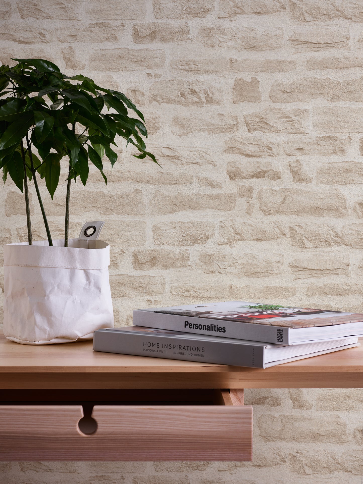 GALERIE WALLCOVERINGS The Bricks And More Beige - BB51129