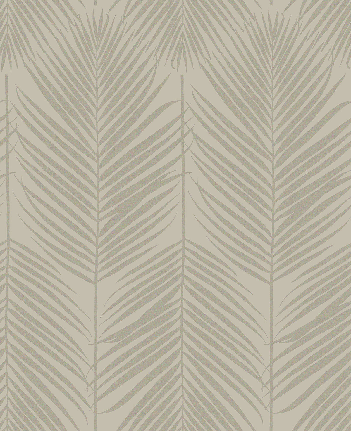 Seabrook Designs Etten Beaded Persei Palm Botanical Contemporary Beige Semi-Gloss - BD50003
