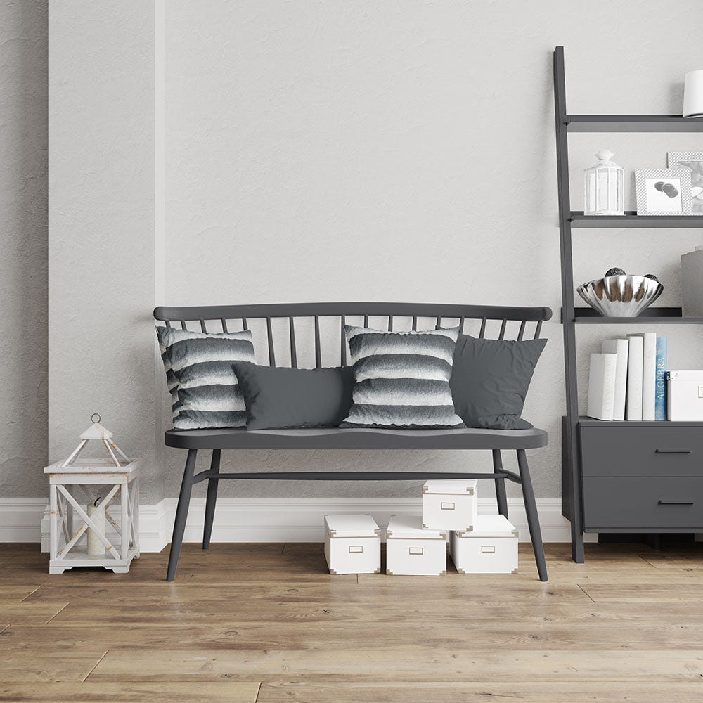 NICHOLASJOHN INC NJ-CHINCHILLA Charcoal Faux Fur Fabric - NJ25-279