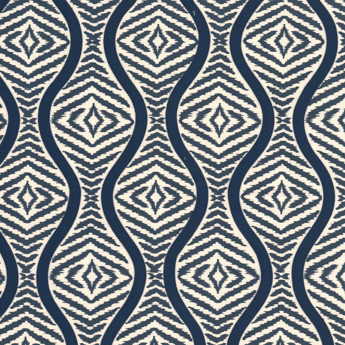 STOUT TEXTILES MULTIPURPOSE,PRINT TRANSITIONAL,, OGEE PORCELAIN,WEDGEWOOD - BIGW-1