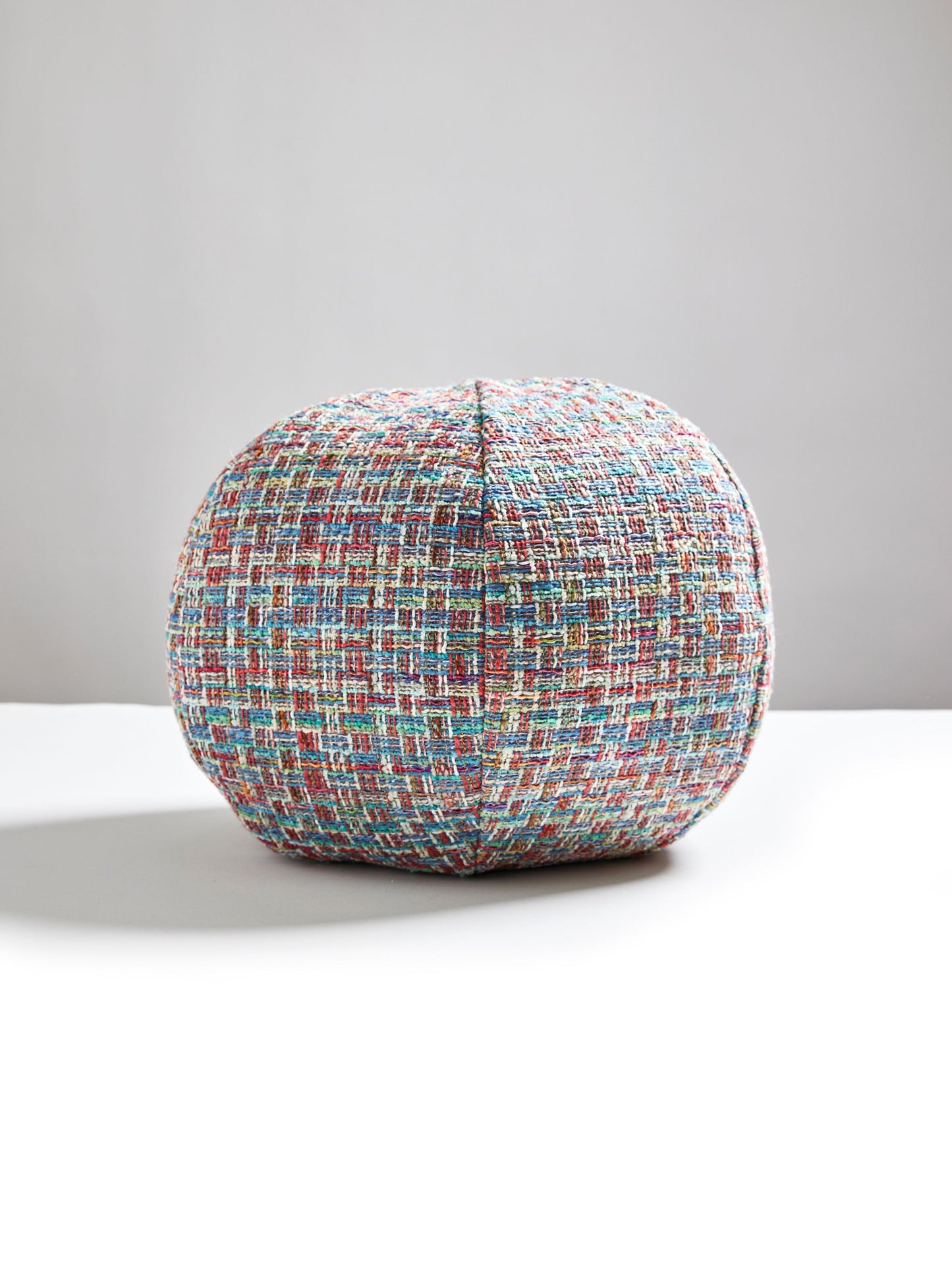 SCALAMANDRE PILLOWS TEXTURE ROUND - BI 0007RADKFAYE NEW SKU # BIRADKFAYE0007