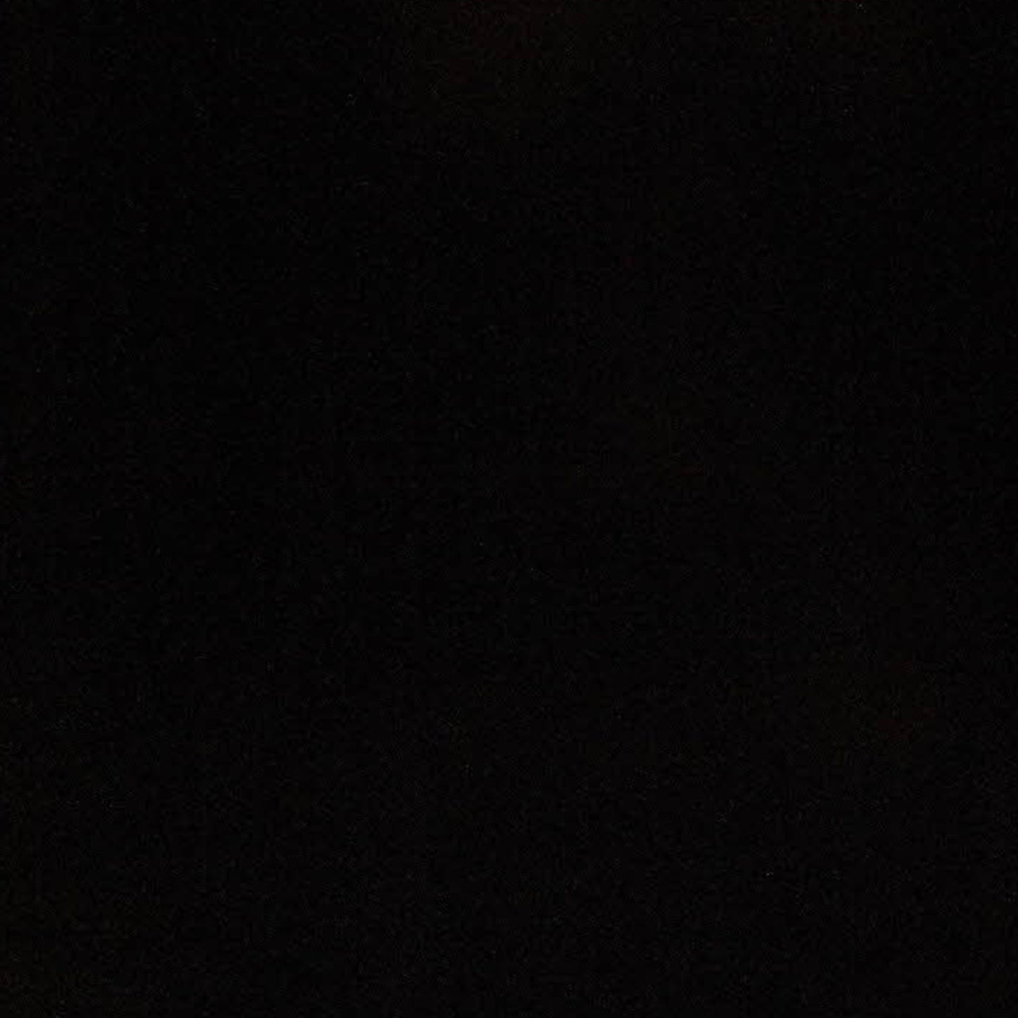 Solid black sateen fabric texture with a smooth slight sheen; minimalist style suitable for clothing or accessories.