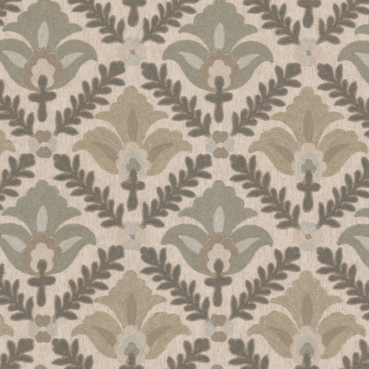 STOUT TEXTILES MULTIPURPOSE,EMBROIDERIES TRADITIONAL, FLORAL MUSHROOM - BONV-3