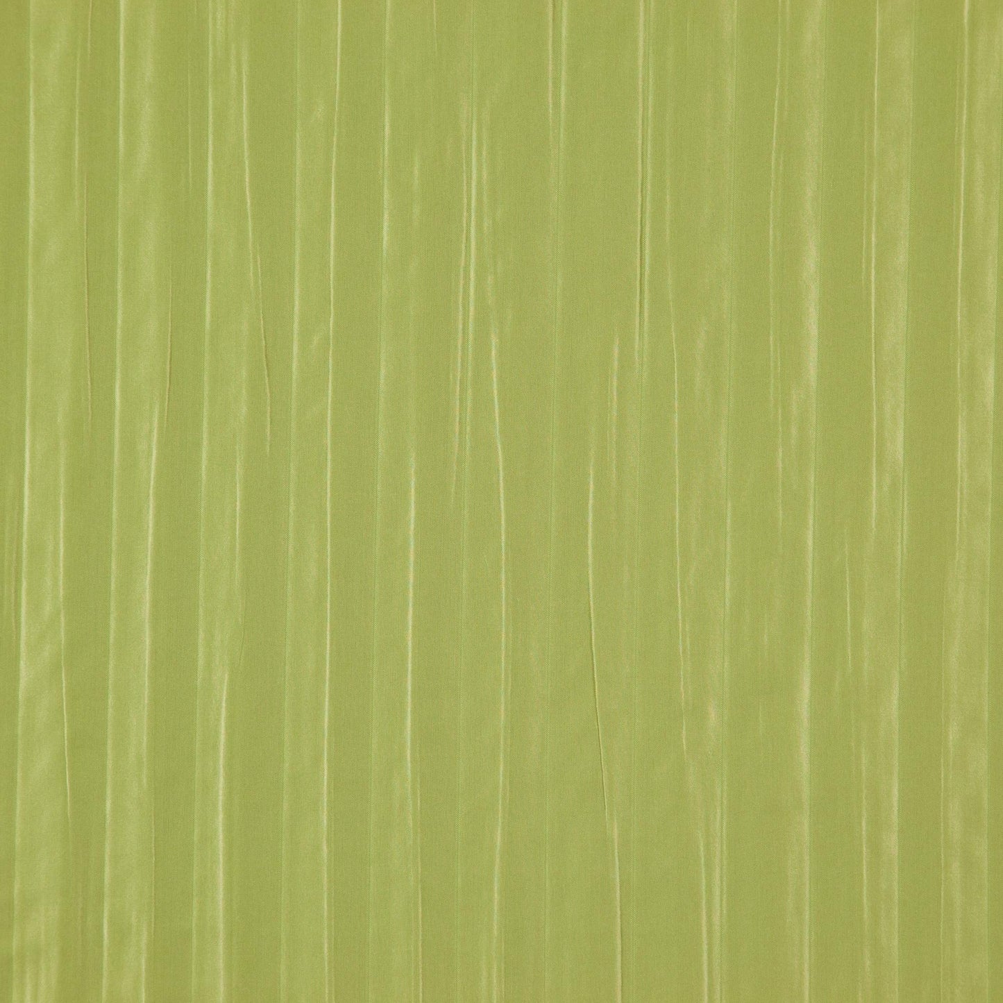 Braddock lime green fabric with subtle vertical cream stripes, lightweight textile for apparel or decor