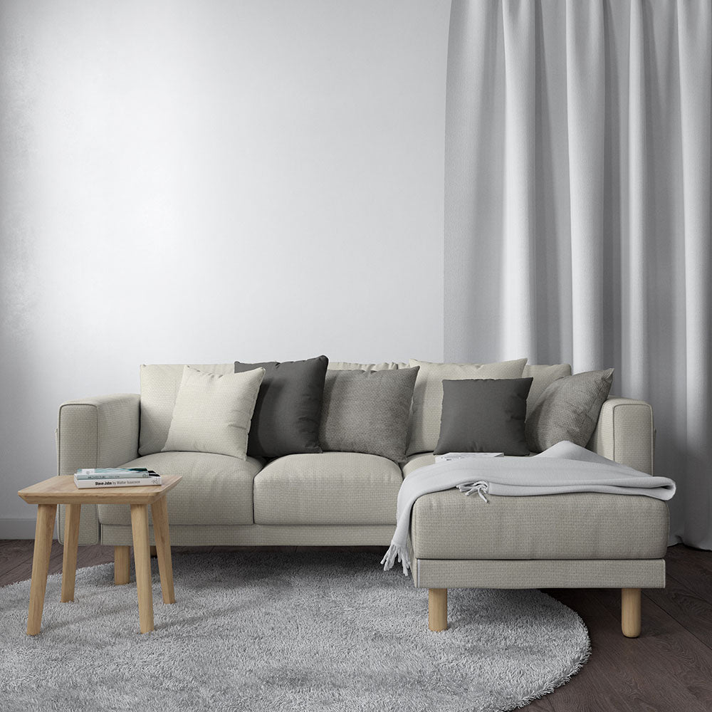 NICHOLASJOHN INC NJ-BRANDA Cream Solid,Tweed Fabric - NJ25-401