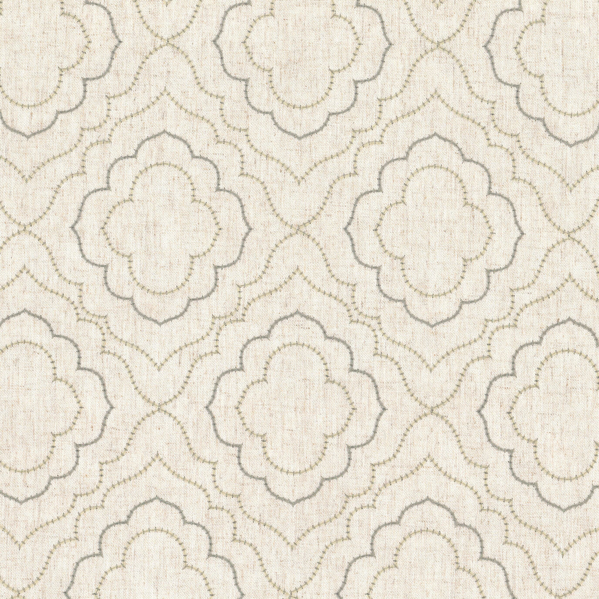 STOUT TEXTILES DRAPERY,EMBROIDERIES TRANSITIONAL,, MEDALLION COIN - BRUB-1