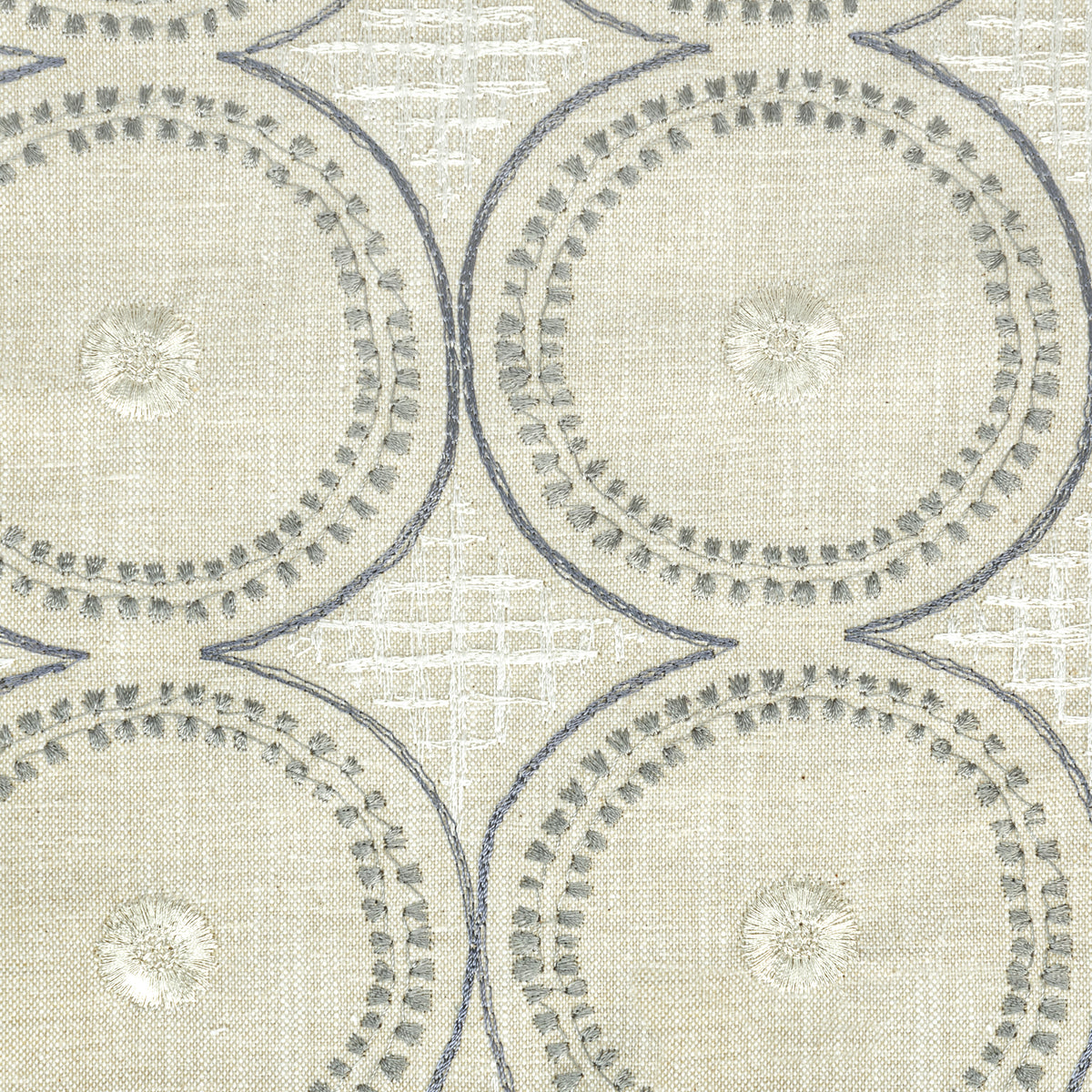 STOUT TEXTILES MULTIPURPOSE,EMBROIDERIES TRANSITIONAL,, CIRCLE STEEL - BURB-1