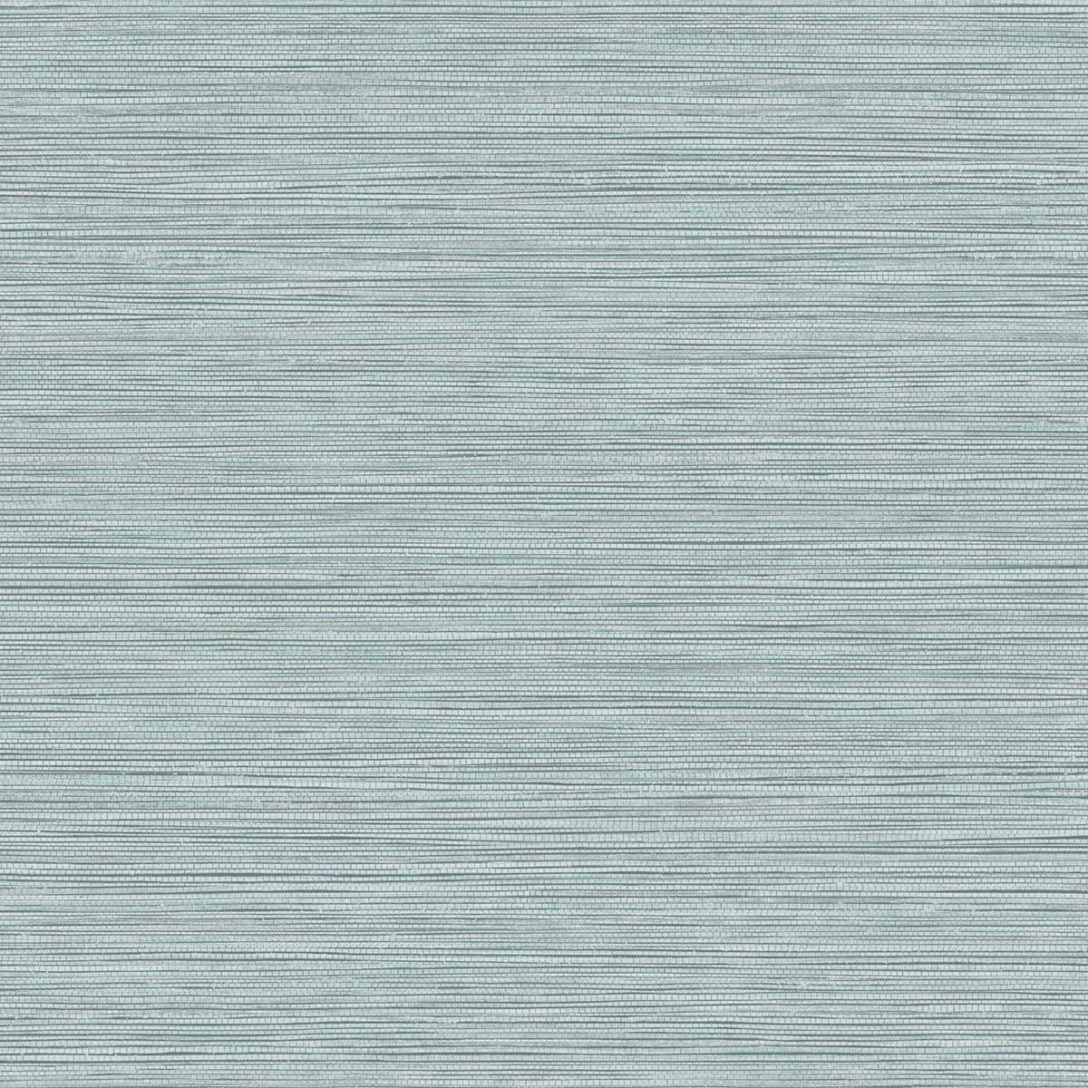 Seabrook Designs Texture Gallery Grasslands Faux Grasscloth Contemporary Blue Matte - BV30124