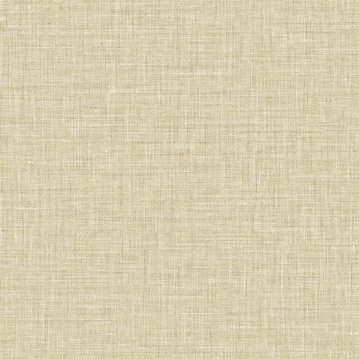 Beige linen-style woven fabric close-up with warm neutral tone; suitable for upholstery or drapery.