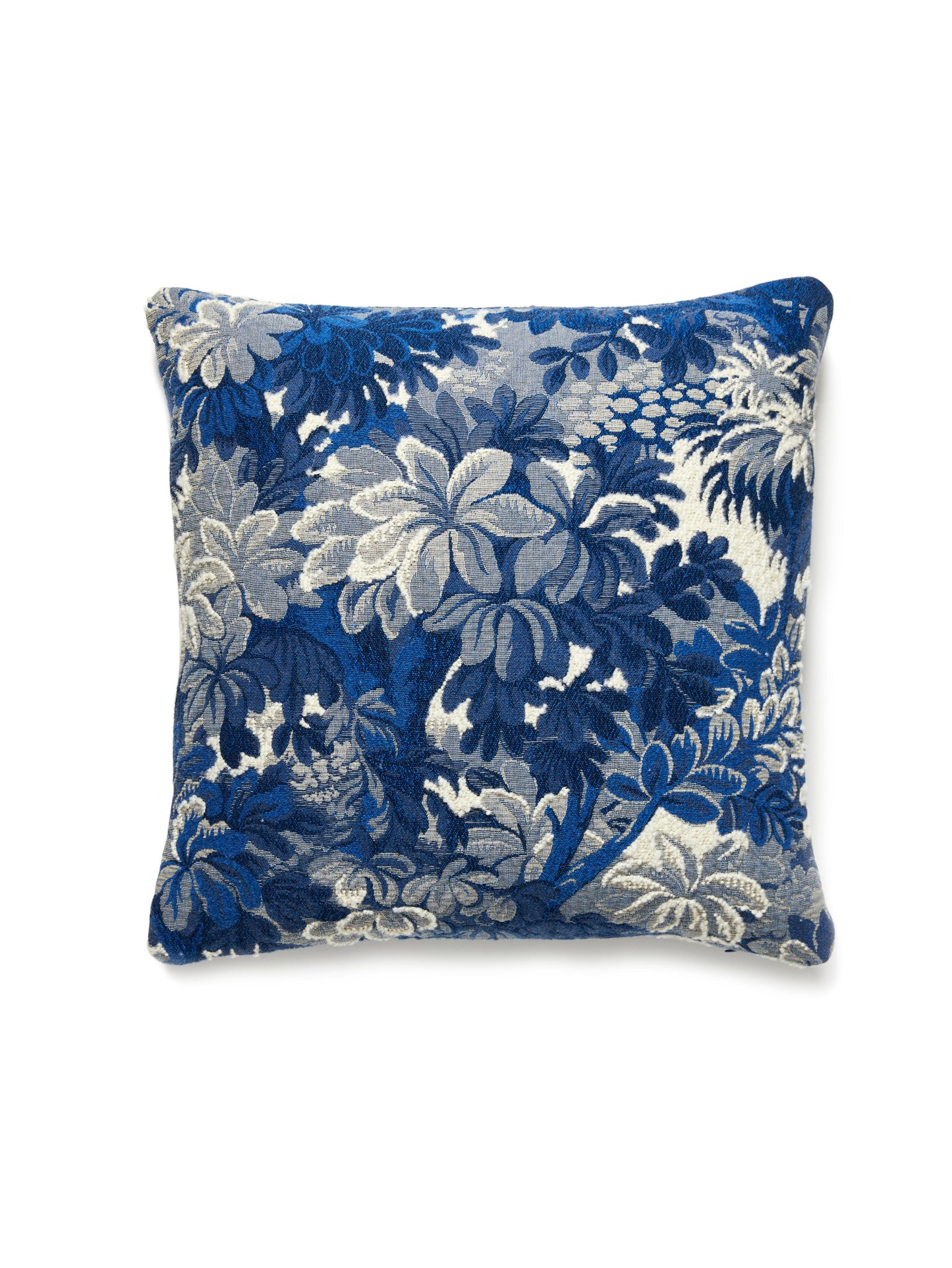 SCALAMANDRE PILLOWS BOTANICAL / FOLIAGE SQUARE - BZ 0062SDDK060W NEW SKU # BZSDDK060W0062