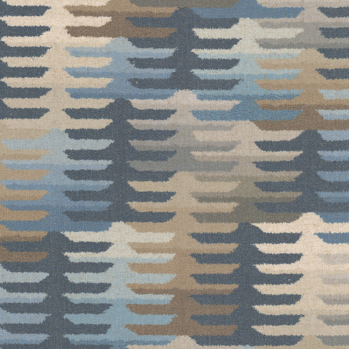 STOUT TEXTILES MULTIPURPOSE,PRINT TRANSITIONAL,, KILIMS DENIM - CABI-1