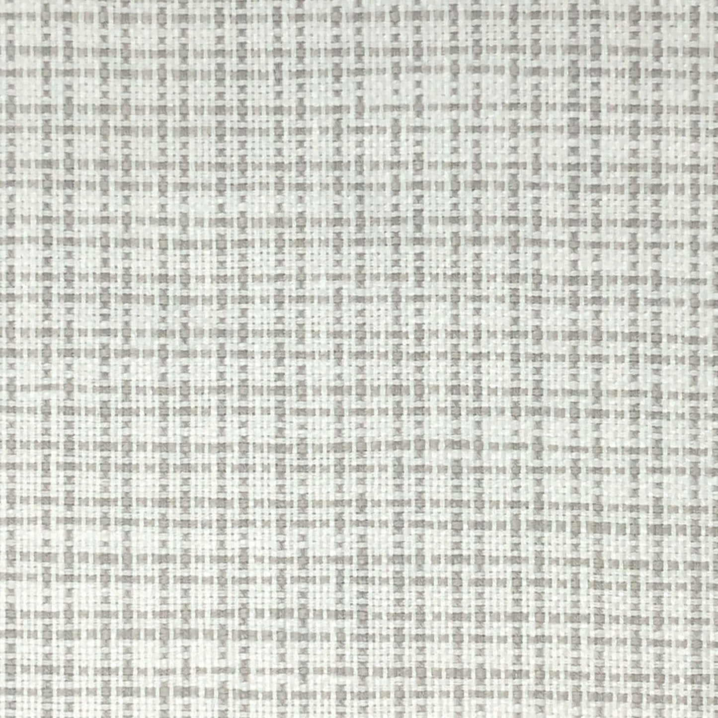 JF Fabrics Bella Dura Home CABIN 33 Fabric Basketweave, Texture, Transitional, plaid White, Beige Woven, Outdoor - 9057733 J9411