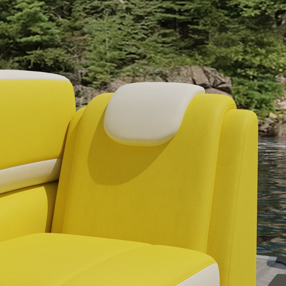 NICHOLASJOHN INC NJ-CAPO Yellow Solid Fabric - NJ25-469