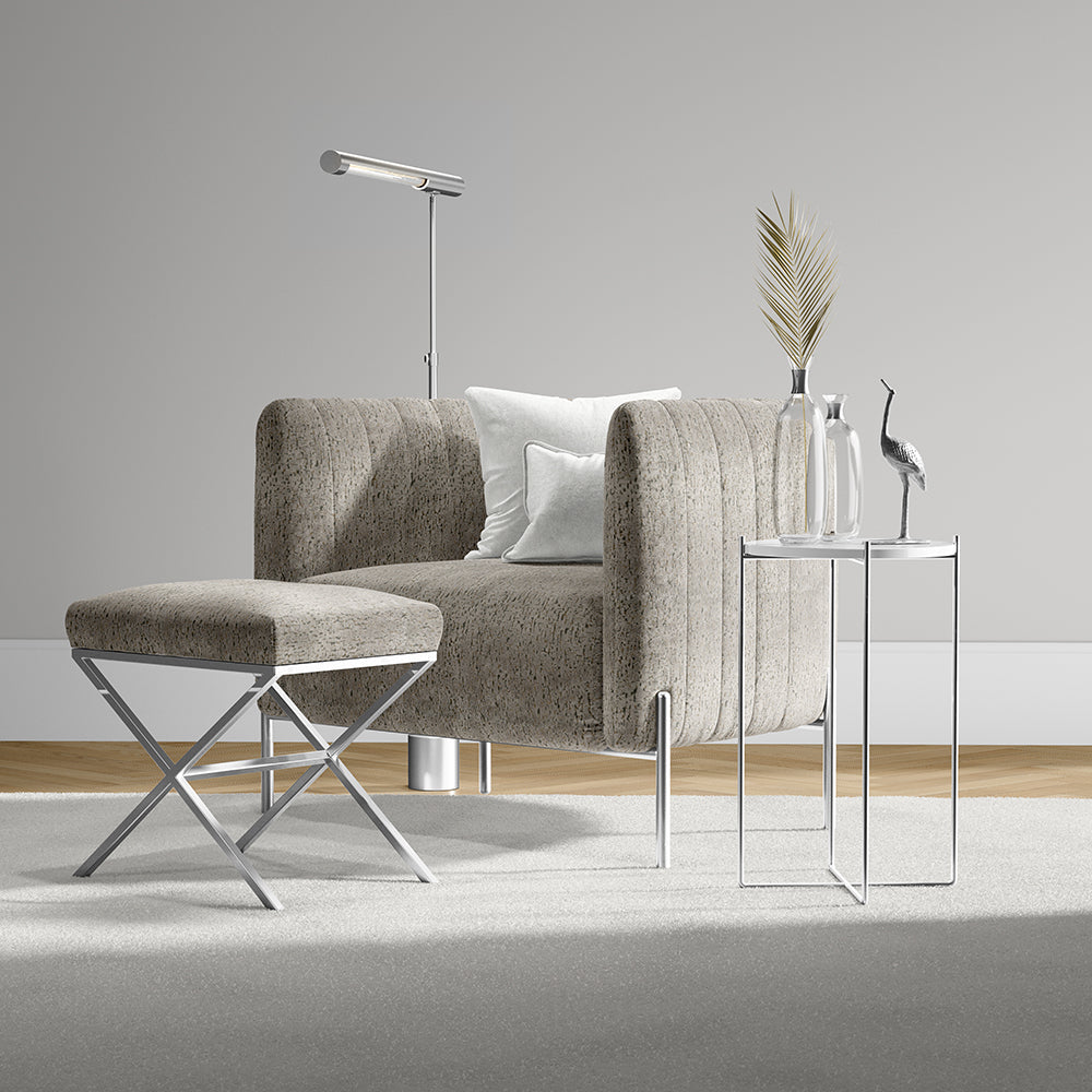 NICHOLASJOHN INC NJ-SHATTERED Teak Velvet,Traditional Fabric - NJ25-519