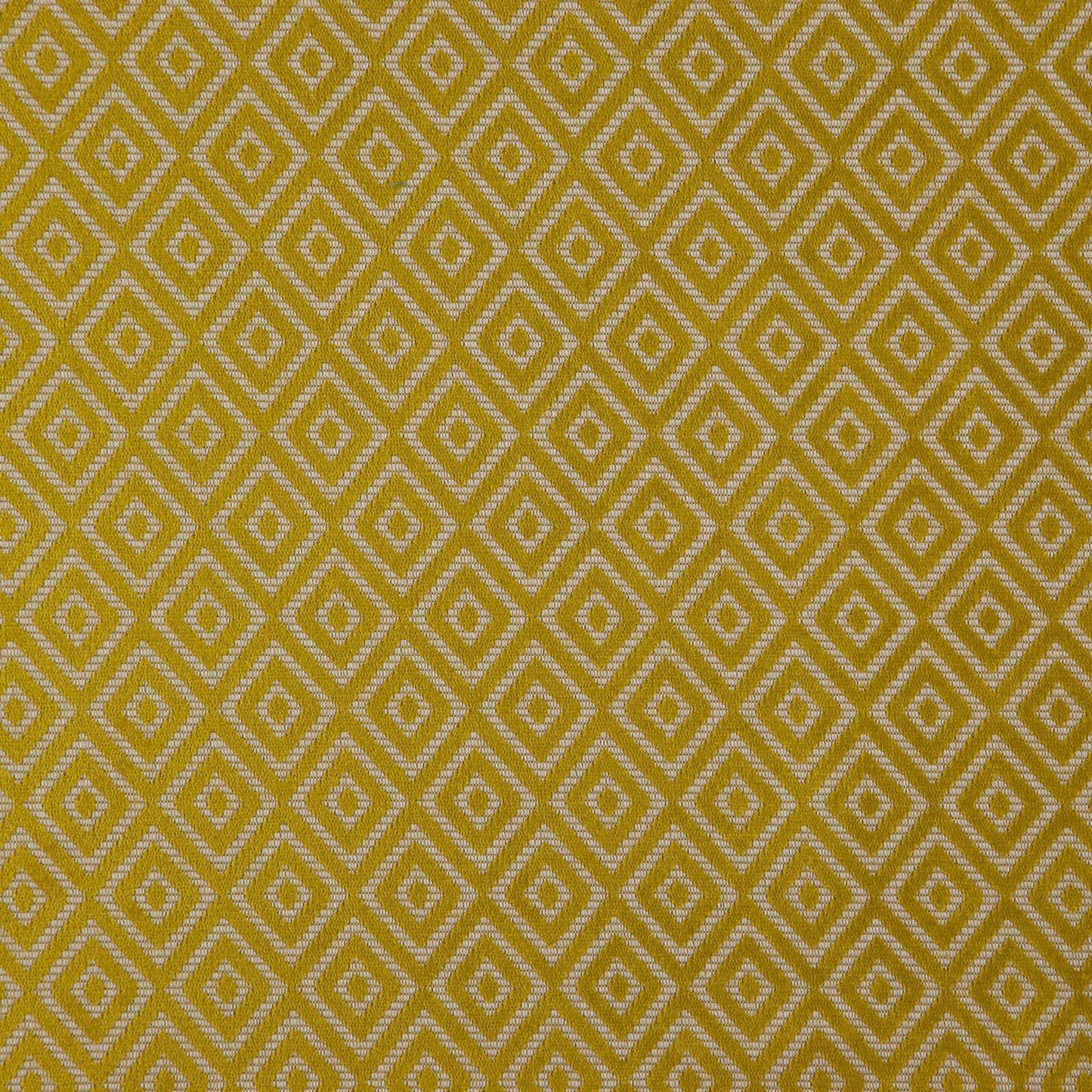 JF Fabrics fibre-guard CHAMBER 15 Fabric Transitional,Contemporary,Diamond,Geometric Yellow/Gold Chenille,Texture - 6005215 J7911