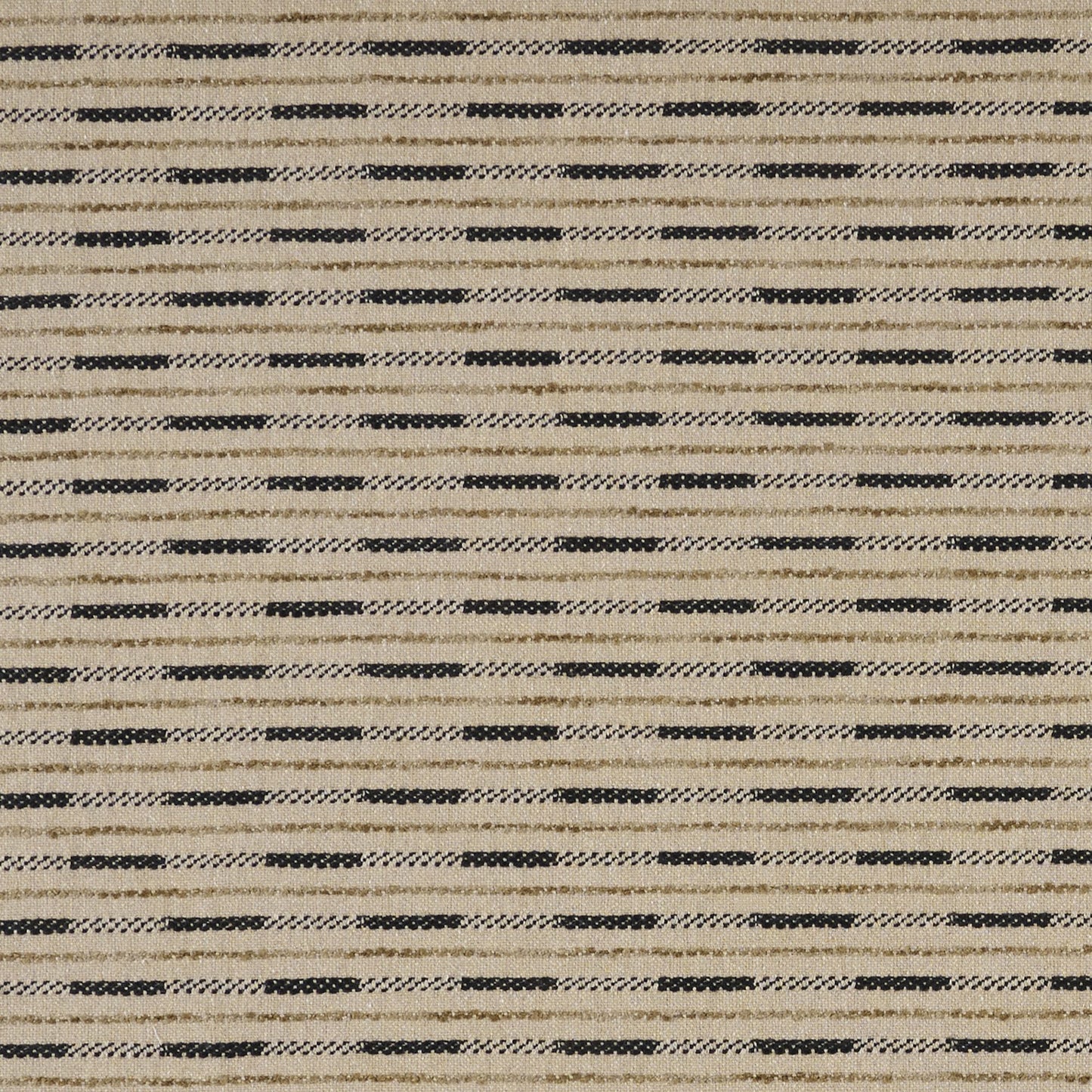 JF Fabrics CHANDLER 38 Fabric Stripe, Texture Brown, Black Woven - 9286438 J9421
