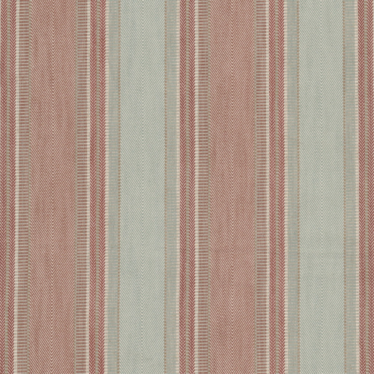 STOUT TEXTILES UPHOLSTERY,WOVENS TRADITIONAL, STRIPE BRICK - CHOR-2