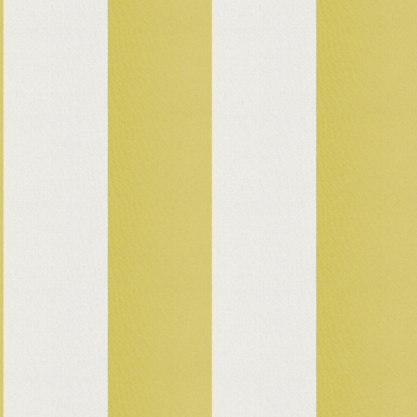 JF Fabrics CIRQUE 72 Fabric Stripe, Traditional Chartreuse, White Sateen - 9032472 J9351