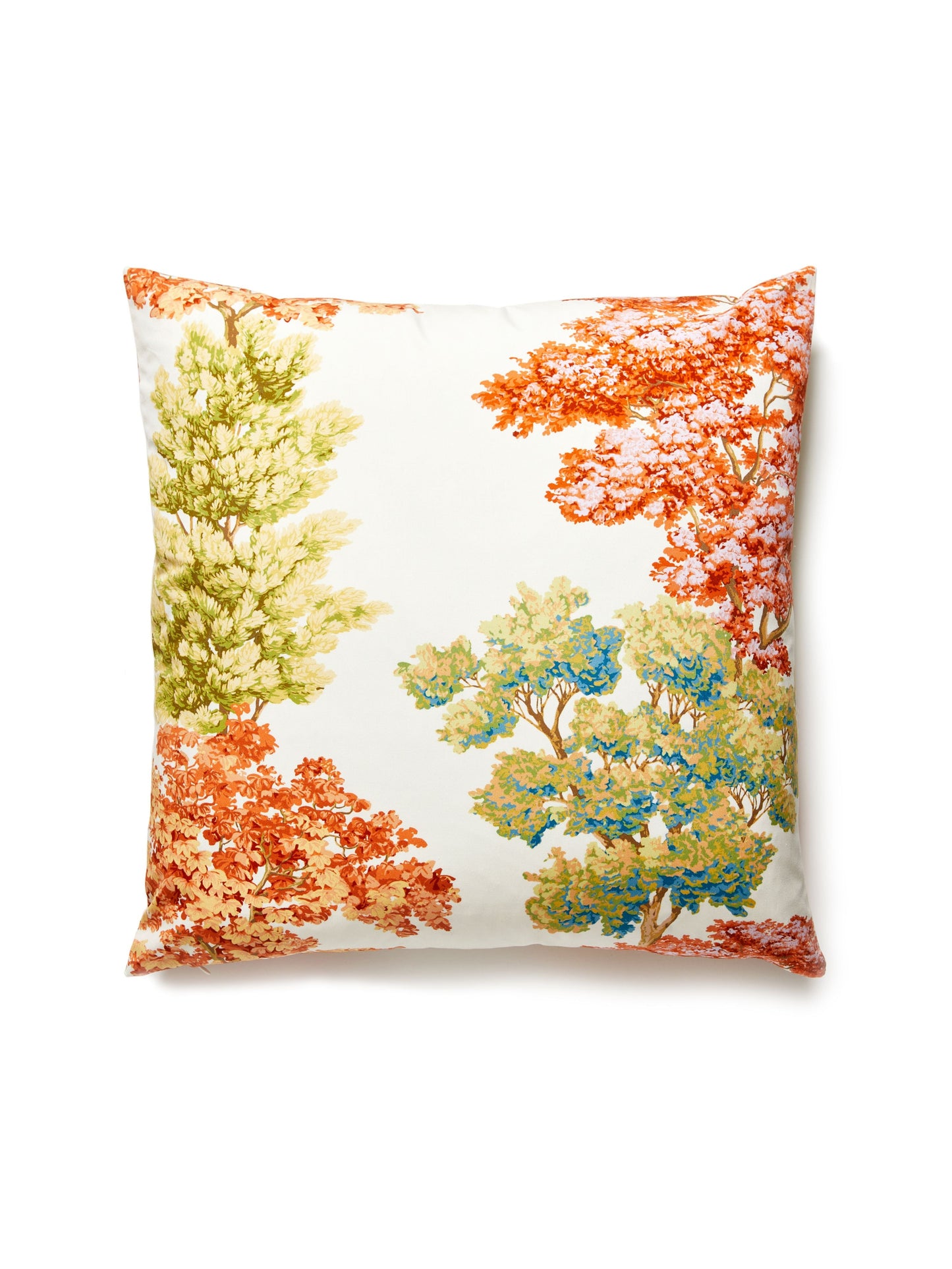 SCALAMANDRE PILLOWS BOTANICAL / FOLIAGE SQUARE - CN 0003SDDK0071 NEW SKU # CNSDDK00710003
