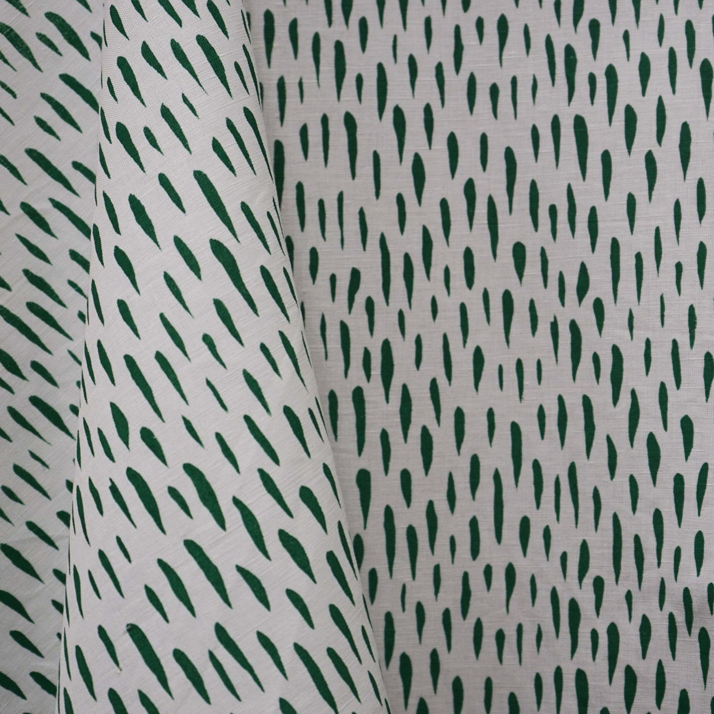 JF Fabrics JF Studio CONFETTI 77 Fabric Contemporary, Abstract White, Green Print - 9005877 SJ103