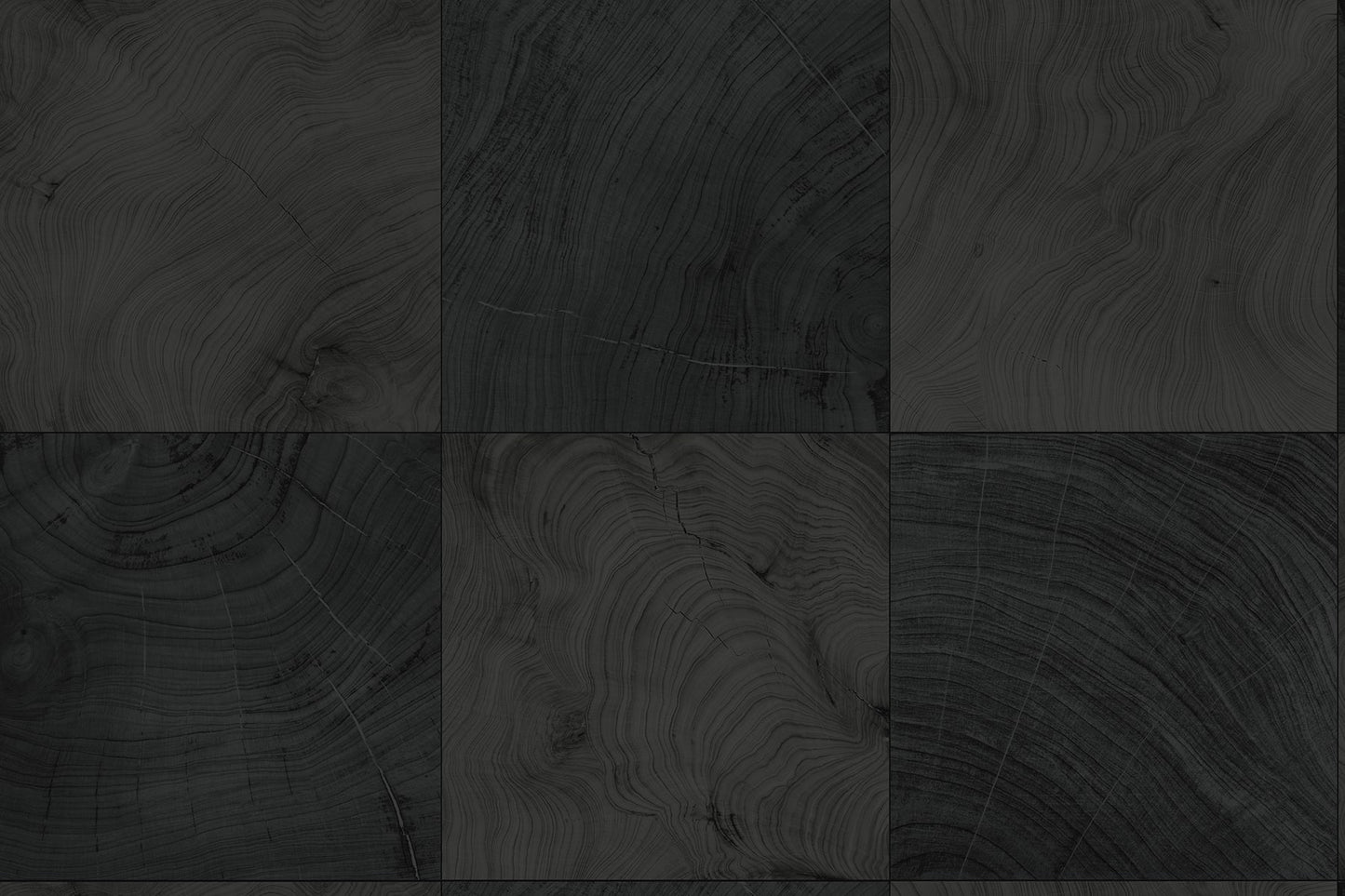 Seabrook Designs A Lot More Textures Kemi Geometric Contemporary Blacks Matte - CP91910