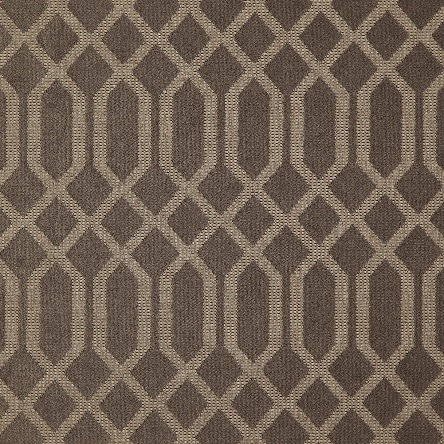 JF Fabrics fibre-guard CRISSCROSS 95 Fabric Transitional,Contemporary,Geometric Brown Chenille,Texture - 6005395 J7911