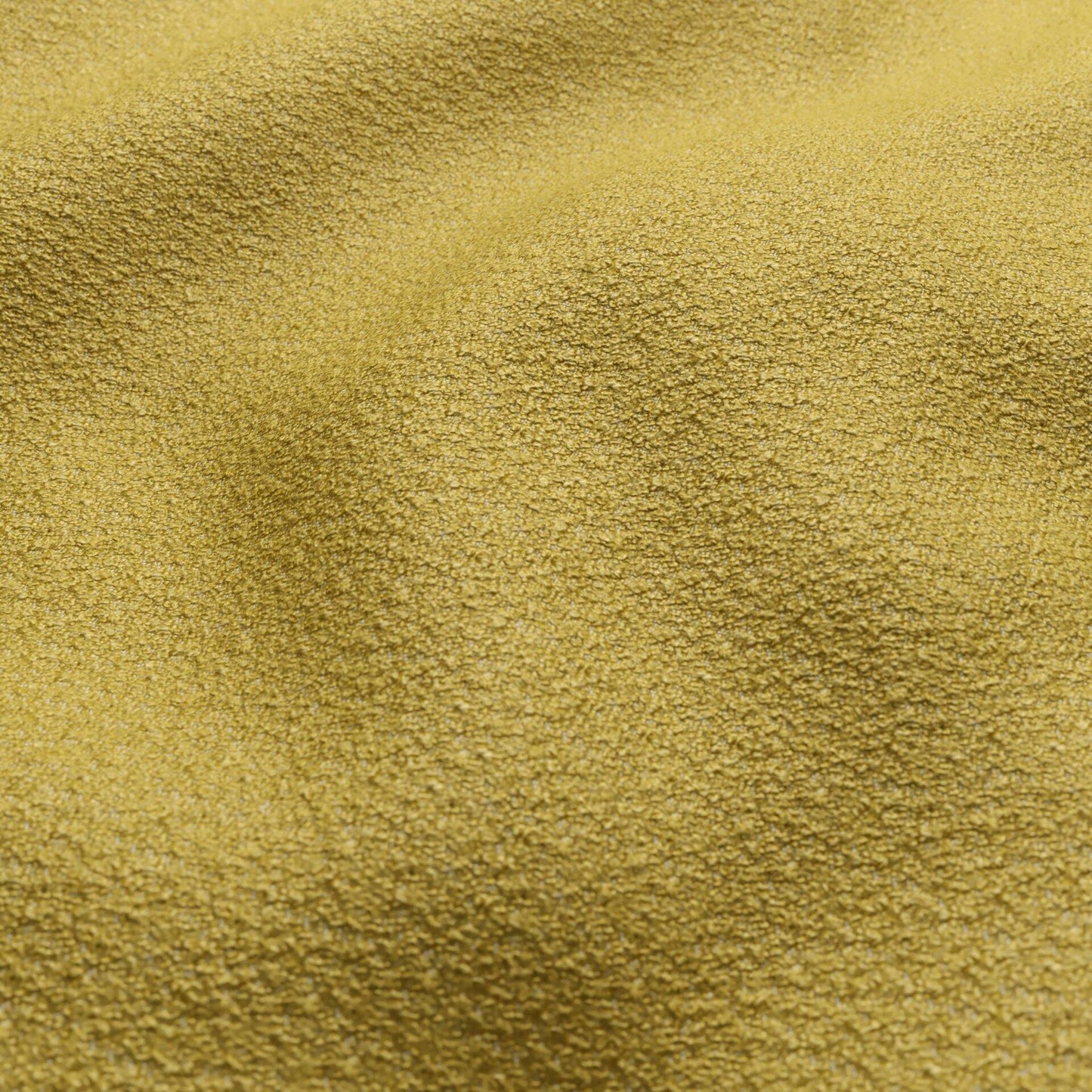 JF Fabrics FibreGuard Outdoor CRUISE 17 Fabric Texture, Plain Yellow Outdoor, Boucle - 9845017 J9651