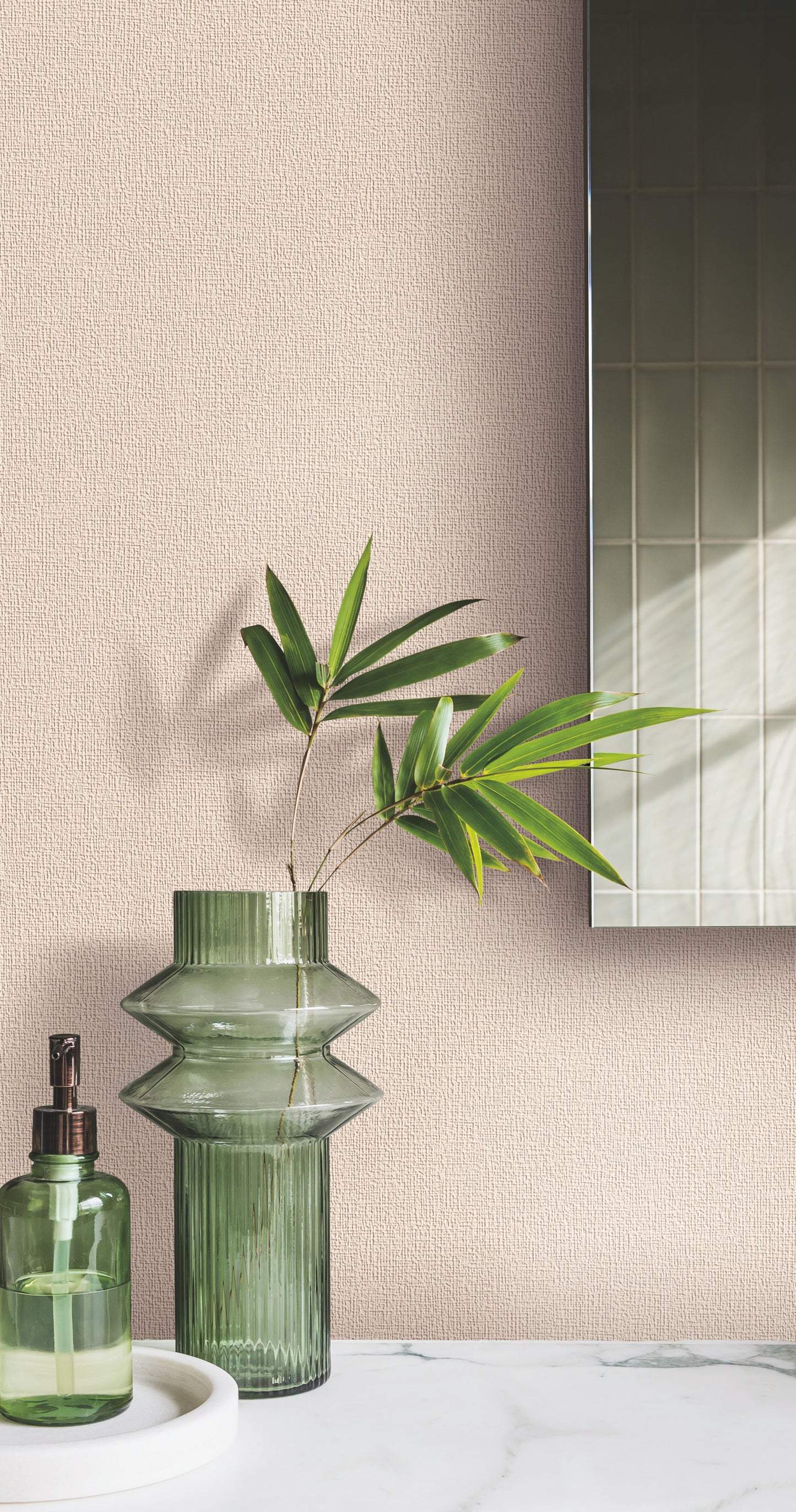 York Wallcoverings Carol Benson-Cobb Signature Gypsy Weave Beige Wallpaper Weaves Neutrals - DA3574N