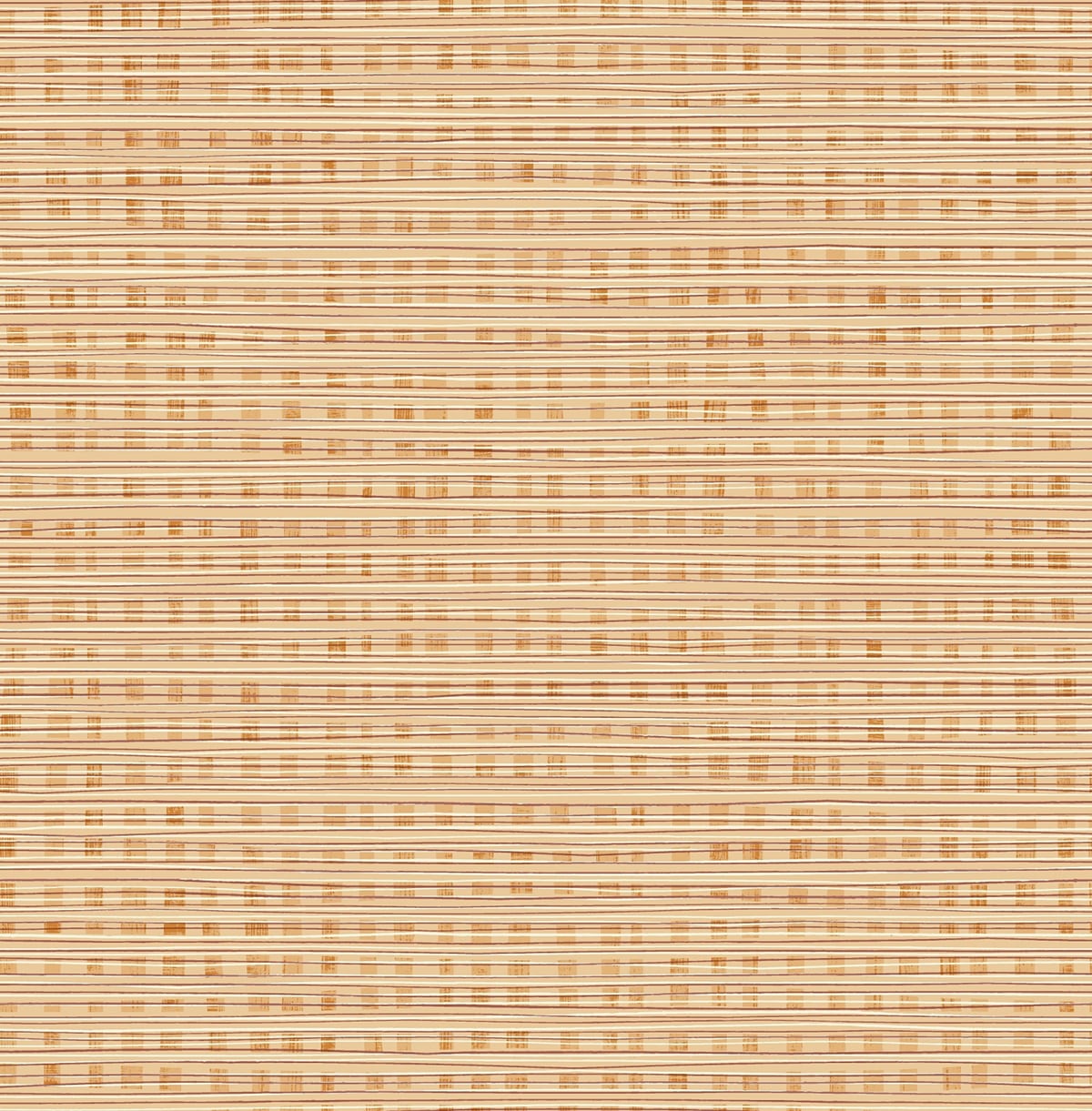 Seabrook Designs Weave Kids & Nursery Contemporary Terra Cotta - DA61301