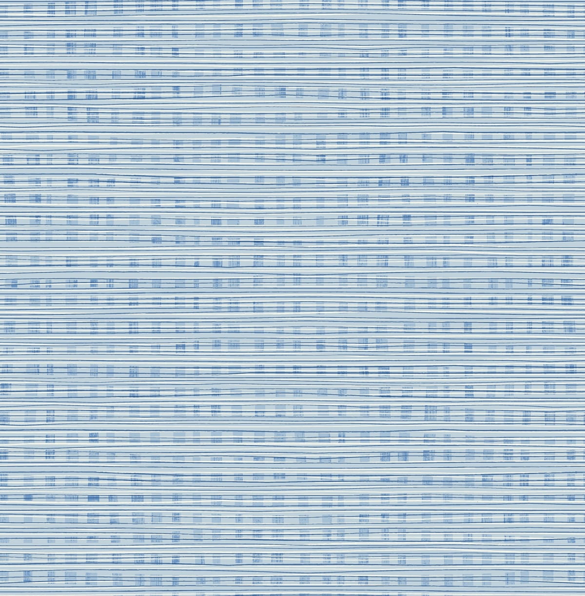 Seabrook Designs Weave Kids & Nursery Contemporary Sky Blue - DA61302